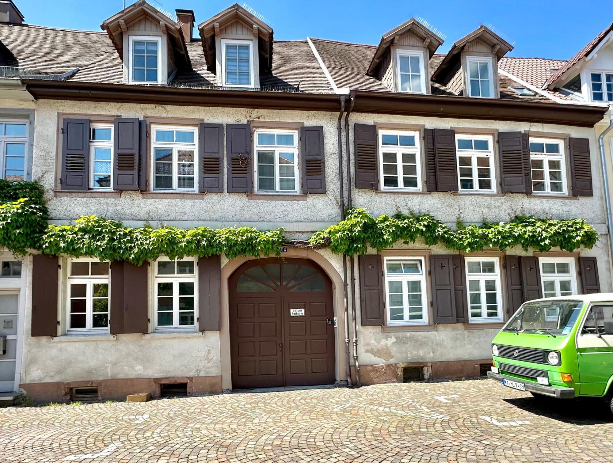 Exklusives Haus, Ruhig Gelegen Im Innenhof, Zentral, Lichtdurchflutet, カールスルーエ エクステリア 写真